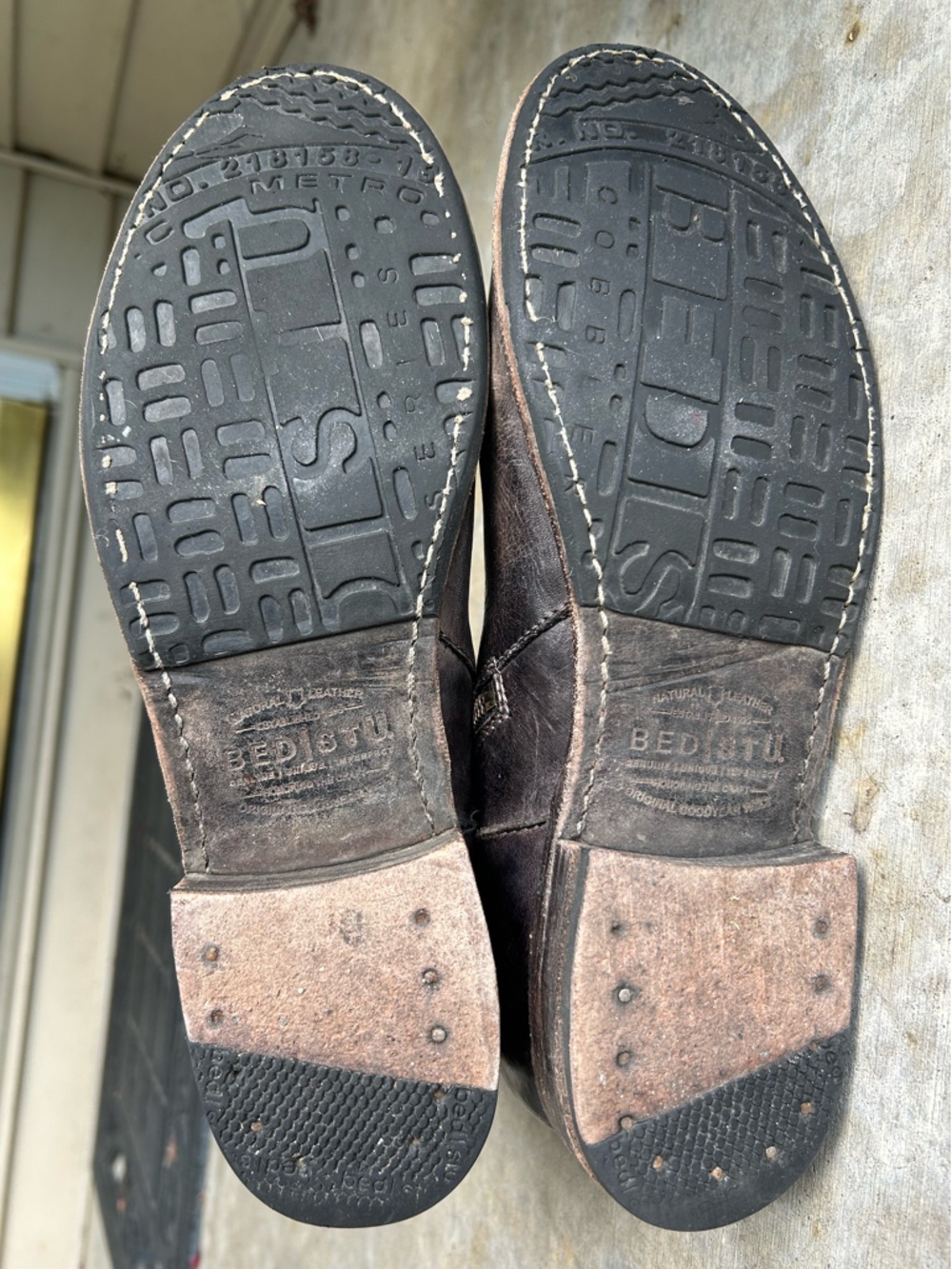Bed Stu Leather Rampton Boots 10 - Picture 7 of 9